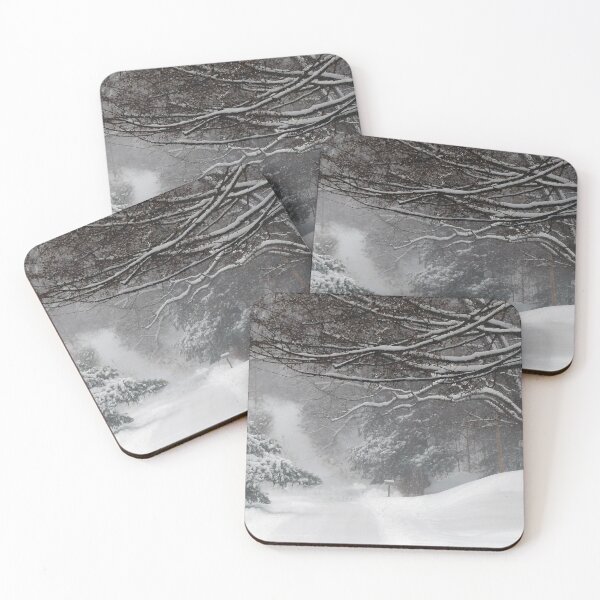 Item preview, Snowy Road designed and sold by Frankie Cat Photography.