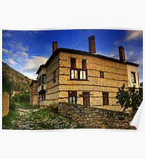 Old House in Kastoria... Poster