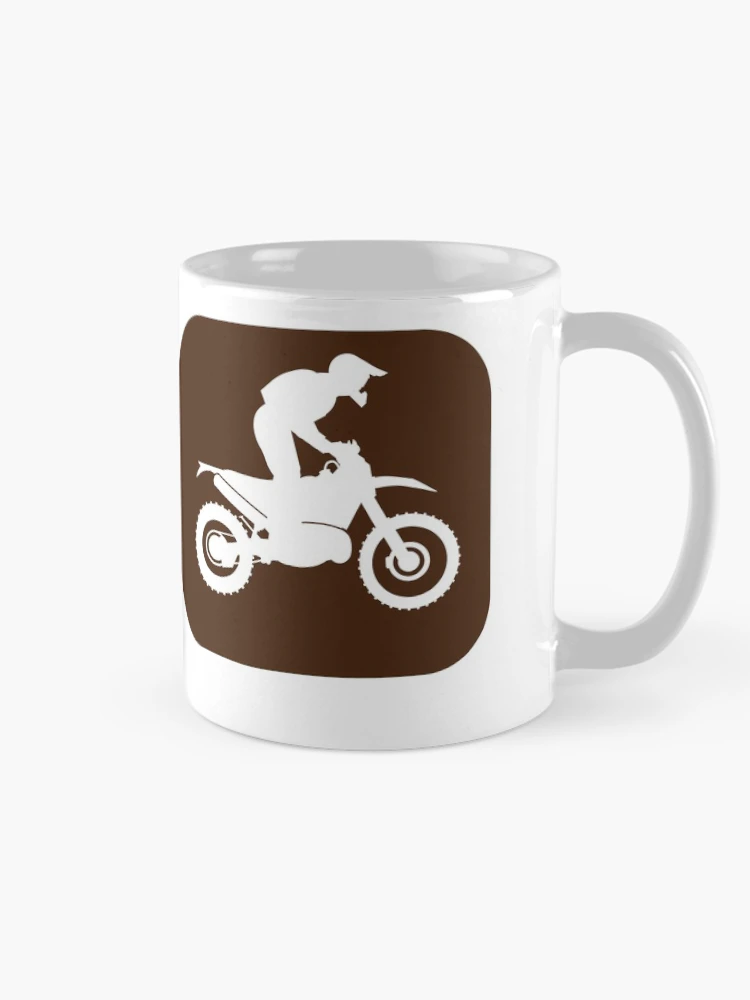 Thumbnail 3 of 6, Coffee Mug, Trail Rider Icon designed and sold by GrumpyDog.