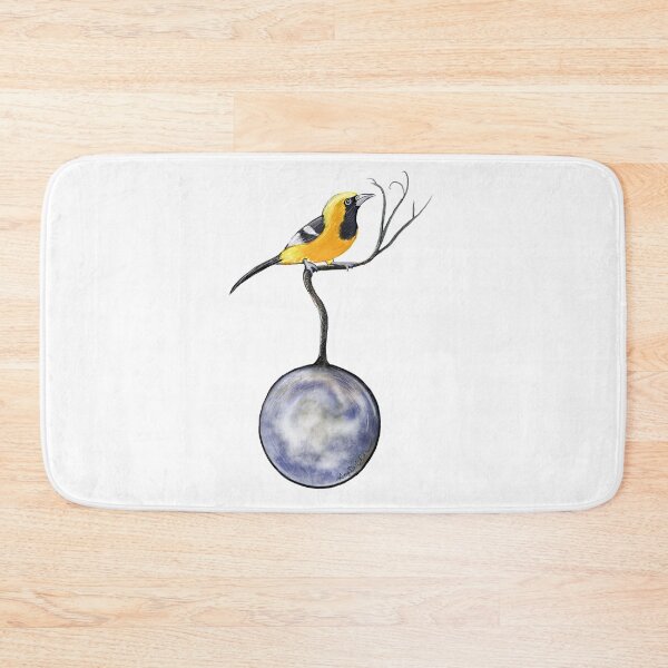 Item preview, Hooded Oriole and Climate Change designed and sold by SurlyAmy.