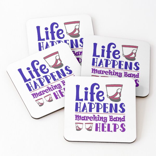Item preview, Marching Band - Life Happens, Band Helps designed and sold by BandMomDesigns.
