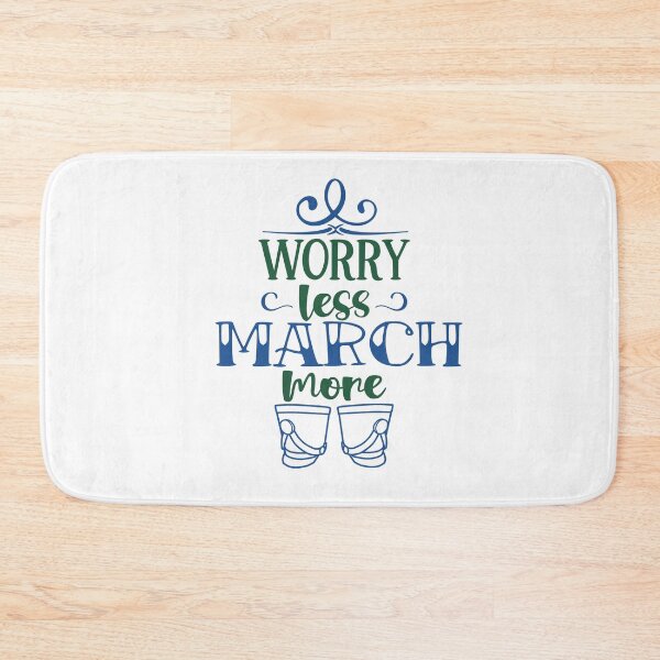 Item preview, Marching Band - Worry Less, March More designed and sold by BandMomDesigns.