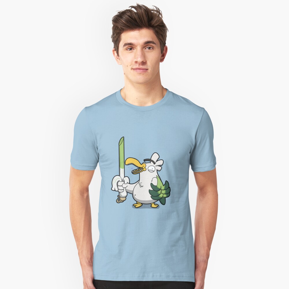 Leek Chicken Slim Fit T-Shirt