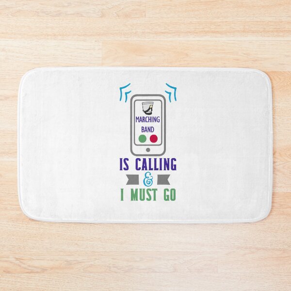 Item preview, Marching Band Is Calling and I Must Go designed and sold by BandMomDesigns.