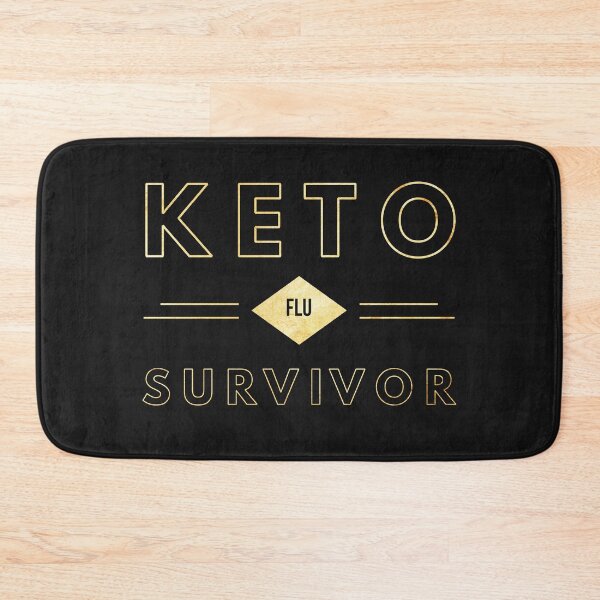 Item preview, Keto Flu Survivor designed and sold by hellahustler.