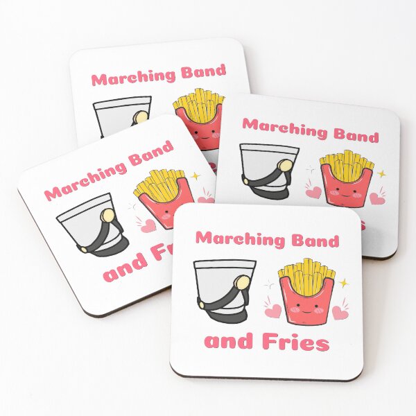 Item preview, Marching Band and Fries designed and sold by BandMomDesigns.