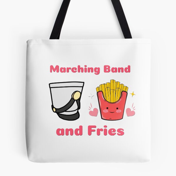 Item preview, Marching Band and Fries designed and sold by BandMomDesigns.