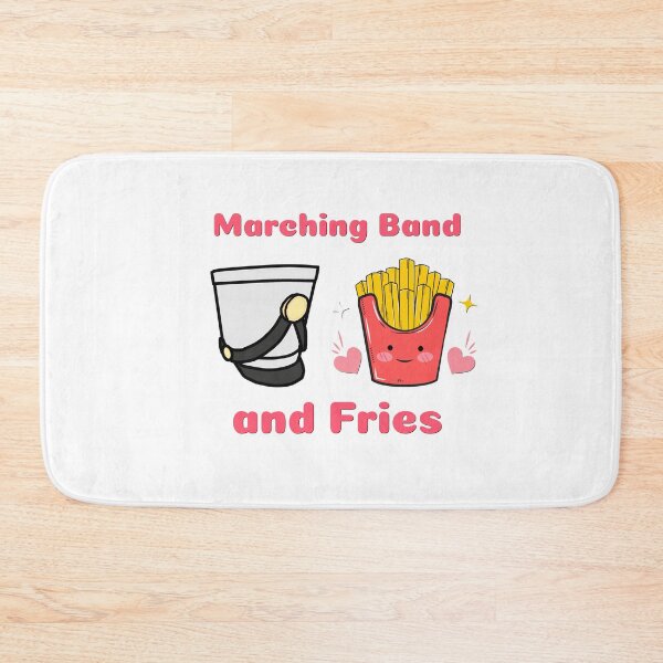 Item preview, Marching Band and Fries designed and sold by BandMomDesigns.