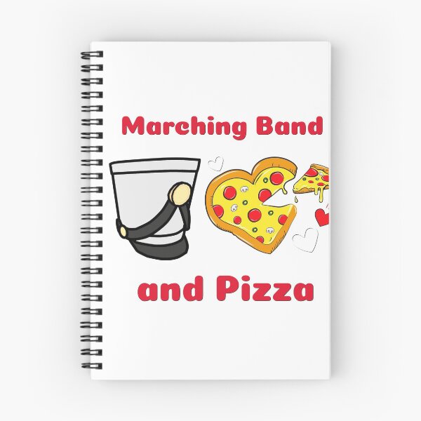 Item preview, Marching Band and Pizza designed and sold by BandMomDesigns.