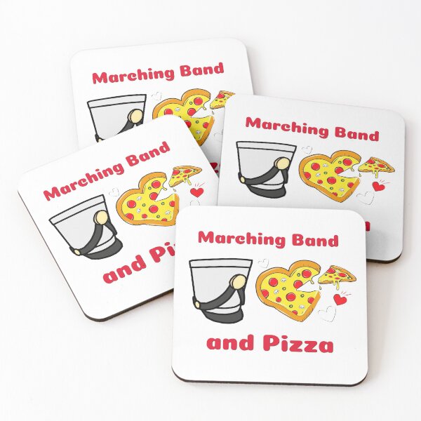 Item preview, Marching Band and Pizza designed and sold by BandMomDesigns.