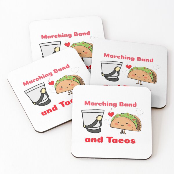 Item preview, Marching Band and Tacos designed and sold by BandMomDesigns.
