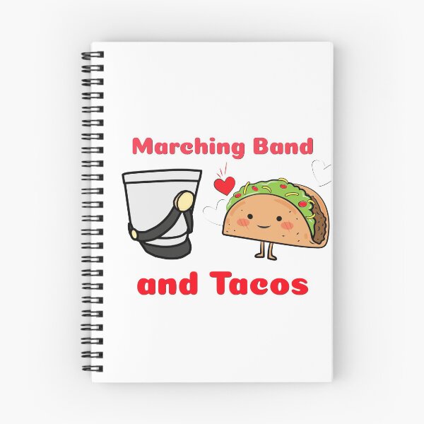 Item preview, Marching Band and Tacos designed and sold by BandMomDesigns.