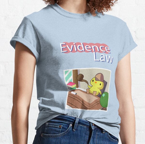 Aperçu de l'œuvre Ace Attorney – Droit de la preuve créée et vendue par Good Merch.