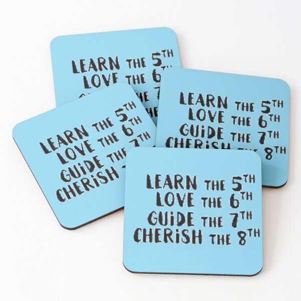 Item preview, Learn the 5th, Love the 6th, Guide the 7th, Cherish the 8th designed and sold by anneweidner10.