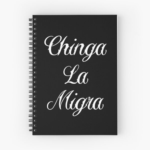 Item preview, Chiga La Migra Immigrant Cabron Chicano Power Mexican ICE Mexico Chicanismo Latina Latinx Raza  designed and sold by Shirt-Surf.