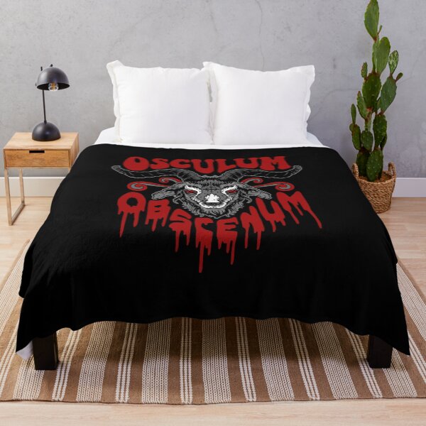 Osculum Obcenum Throw Blanket