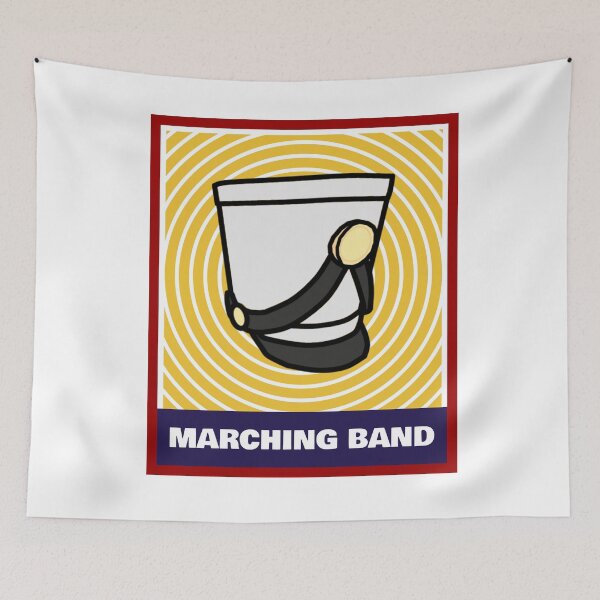 Item preview, Marching Band - Stamp designed and sold by BandMomDesigns.