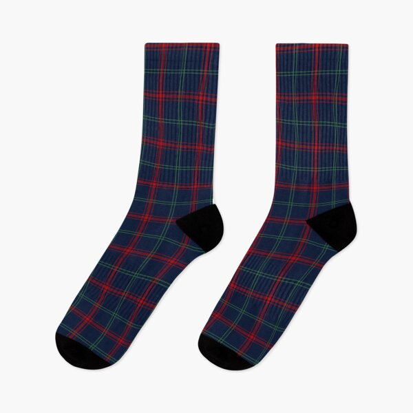 Artikelvorschau, Lynch Tartan Muster Navy Blue Irish Plaid entworfen und verkauft von plaidwerx.