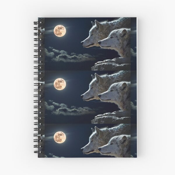 Item preview, Full Moon and Wolves designed and sold by pinkarmy25.
