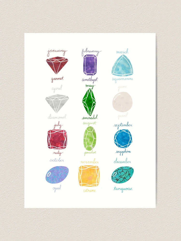birthstone-calendar-art-print-for-sale-by-sarahrinouye-redbubble
