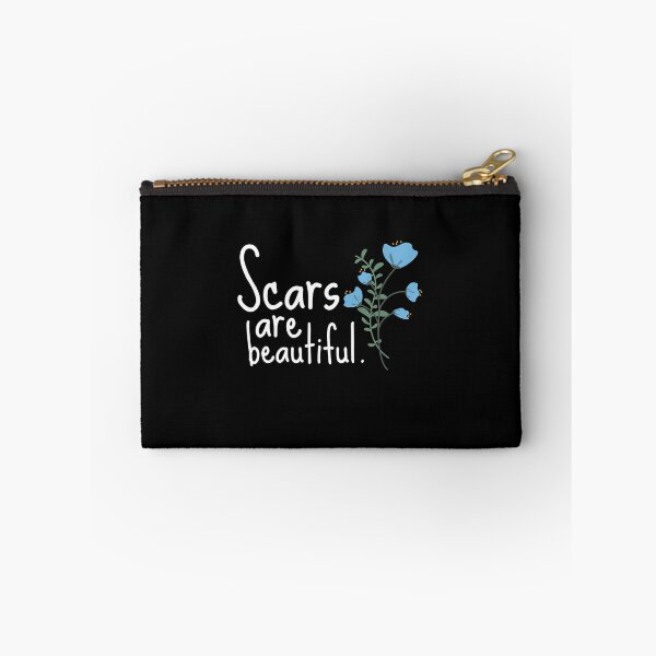 Item preview, Beauty of Scars Cute Funny Gift Sarcastic Happy Fun Introvert Awkward Geek Hipster Silly Inspirational Motivational Birthday Present designed and sold by EpsilonEridani.