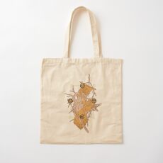 Fire Emblem - Tribute to the golden deer Cotton Tote Bag