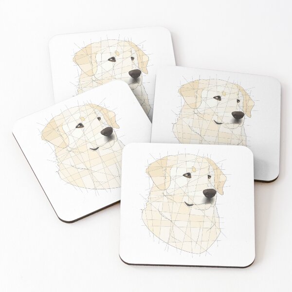 Item preview, English Cream Golden Retriever designed and sold by Blacklightco.