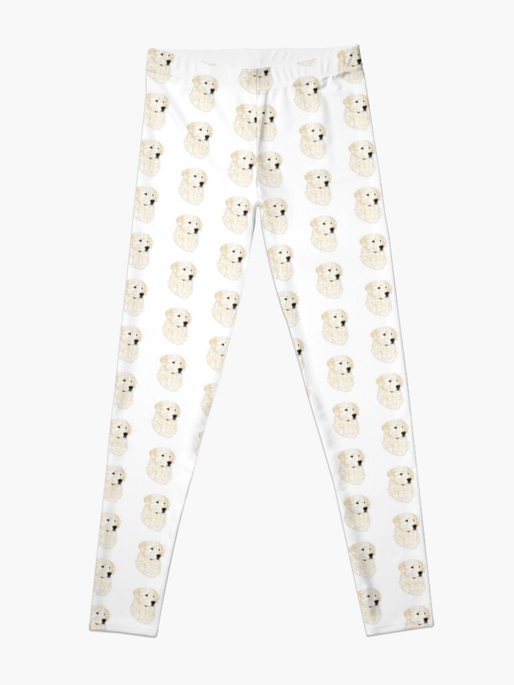 Alternate view of English Cream Golden Retriever Leggings