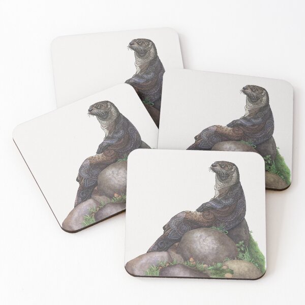Item preview, The Majestic Otter designed and sold by ZHField.