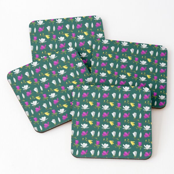 Item preview, Magnolia Garden - Tropical Green designed and sold by RainbowBean.
