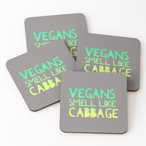 Item preview, VEGANS SMELL LIKE CABBAGE designed and sold by hellahustler.