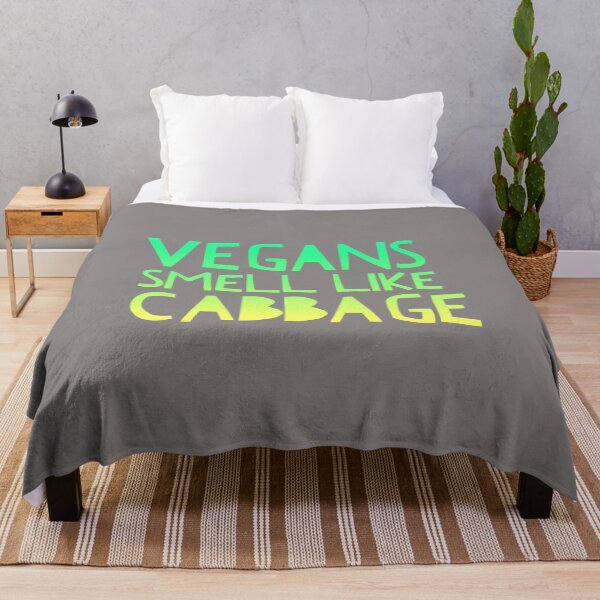 Item preview, VEGANS SMELL LIKE CABBAGE designed and sold by hellahustler.
