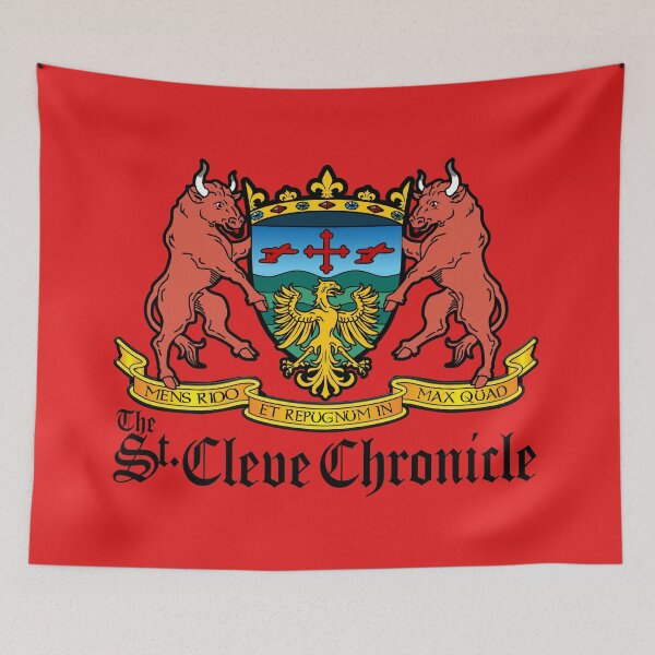 Item preview, THE ST. CLEVE CHRONICLE designed and sold by WOOFANG.
