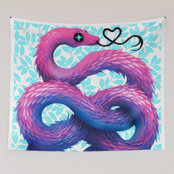 Item preview, Cotton Candy Snake designed and sold by Bethany  Dobson.