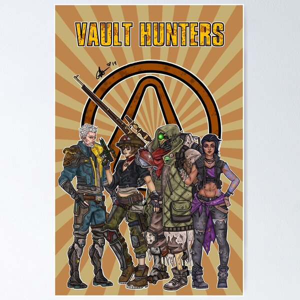 Item preview, Borderlands 3 Vault Hunters designed and sold by maddisonlea.