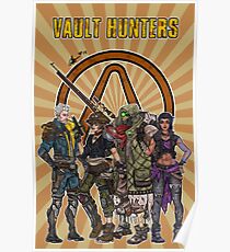 Borderlands 3 Vault Hunters Poster