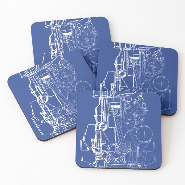 Item preview,  Overhead Valve Diesel Engine Drawing designed and sold by Alchemia.