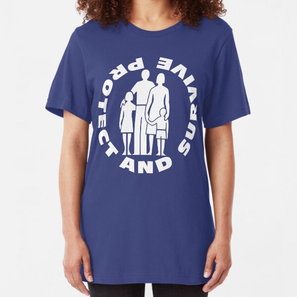 NDVH Protect and Survive 2 Slim Fit T-Shirt