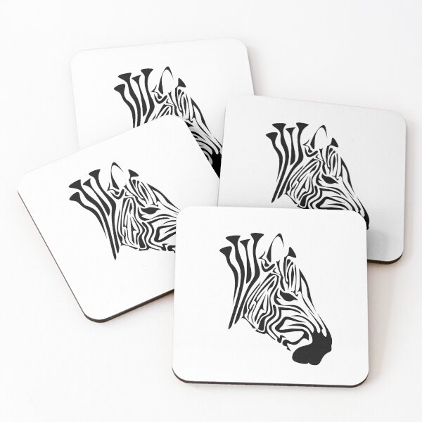 Item preview, An Illustrated Zebra with a Swirling Strip designed and sold by grounds.