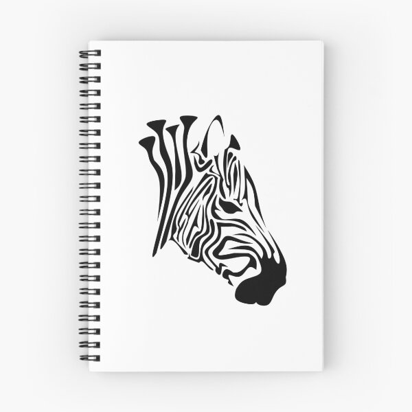 Item preview, An Illustrated Zebra with a Swirling Strip designed and sold by grounds.