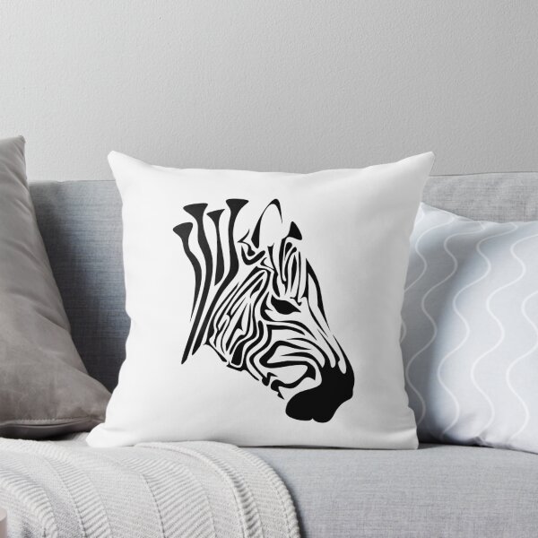 Item preview, An Illustrated Zebra with a Swirling Strip designed and sold by grounds.