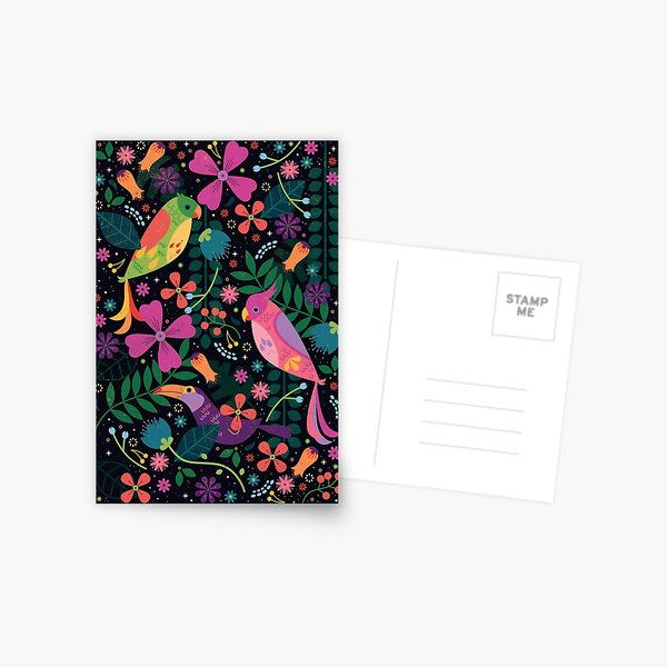 Aperçu de l'œuvre Oiseaux enchantés créée et vendue par CarlyWatts.