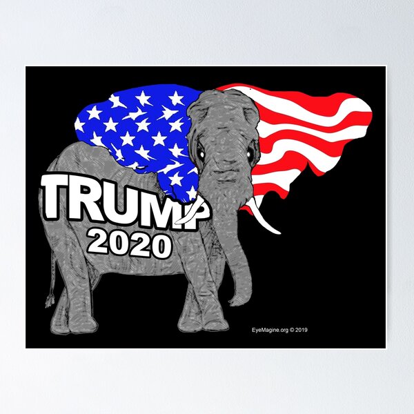 Item preview, Trump Elephant designed and sold by EyeMagined.