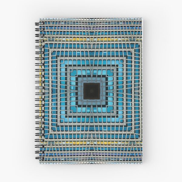 Item preview, Square Kaleidoscope Architecture Geometric Window Pattern designed and sold by Liam Warr.