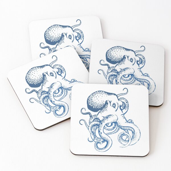 Item preview, Retro Vintage Octopus Sketch designed and sold by JRRTs.