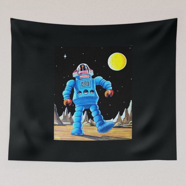 Item preview, BIG BLUE ROBOT designed and sold by ward-art-studio.