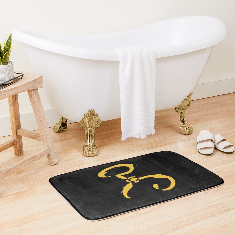 Call of Cthulhu - The Yellow Sign - In King's Gold Bath Mat