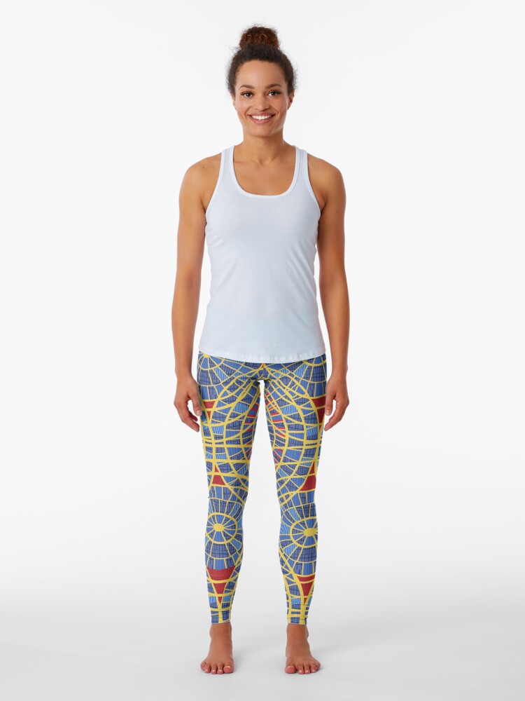 Thumbnail 1 of 5, Leggings, Dragon Con: Marriott Carpet designed and sold by nekodokai1.