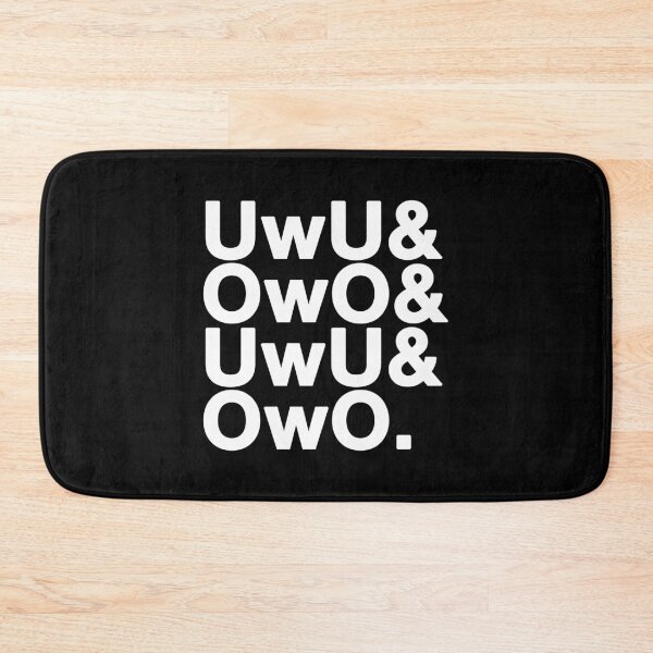Item preview, OwO & UwU Tribute designed and sold by CCCDesign.
