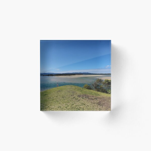 Mallacoota Captain Stevenson's Point Acrylic Block